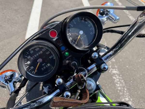 KH400の6回目の車検